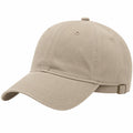 Casquette taille unique en tissu beige - réglable pour usage quotidien